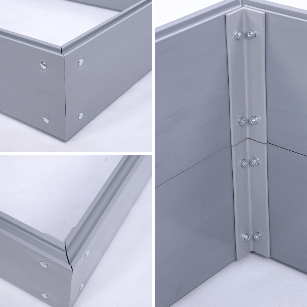 Grządka podwyższona z tworzywa warzywnik 40x110x110 warzywniak PCV