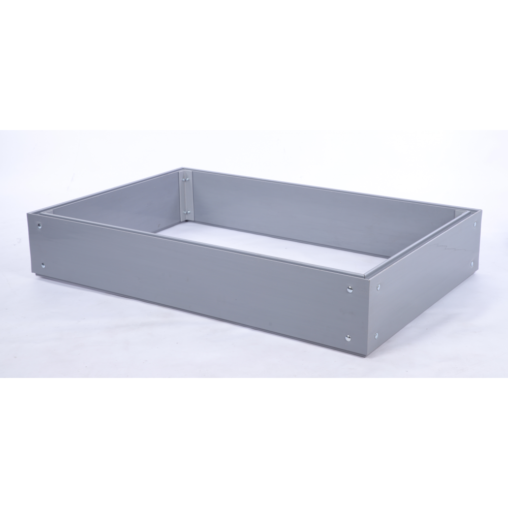 Skrzynia na warzywa plastikowa grządka warzywnik 20x120x60 warzywniak PCV