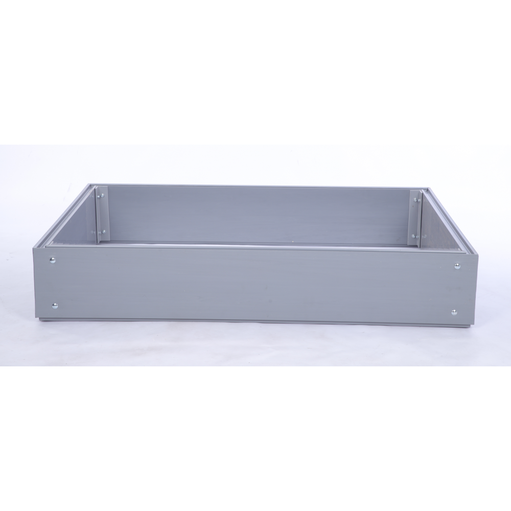 Skrzynia na warzywa plastikowa grządka warzywnik 20x120x60 warzywniak PCV