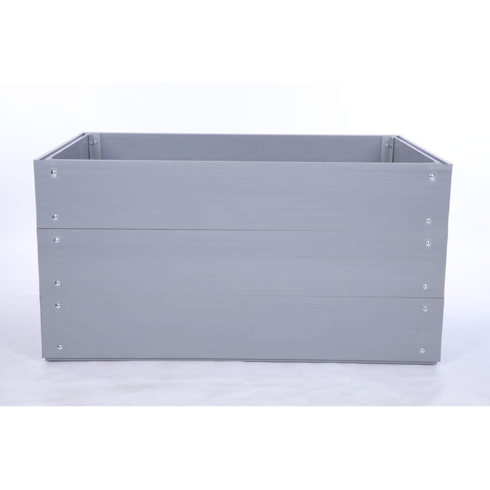 Skrzynia na warzywa plastikowa grządka warzywnik 60x120x80 warzywniak PCV