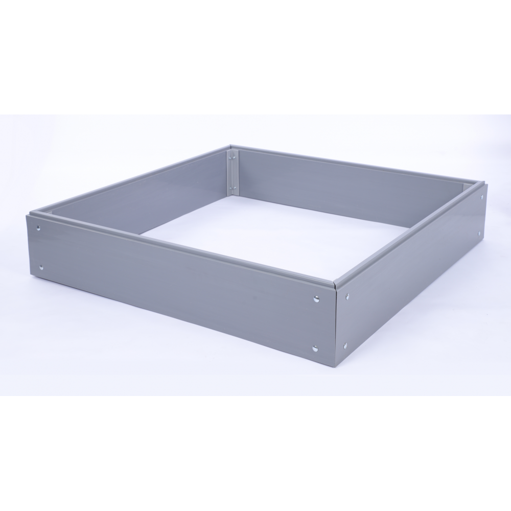 Skrzynia na warzywa plastikowa grządka warzywnik 20x120x120 warzywniak PCV