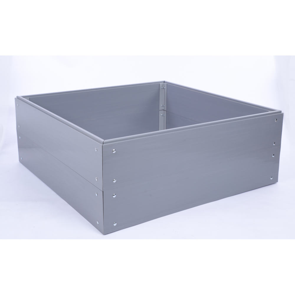 Grządka podwyższona z tworzywa warzywnik 40x120x120 warzywniak PCV