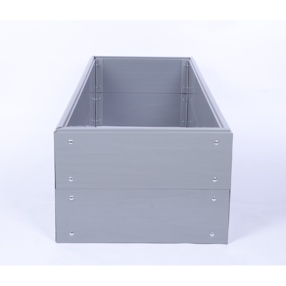 Skrzynia na warzywa z tworzywa grządka warzywnik 40x140x45 warzywniak PCV