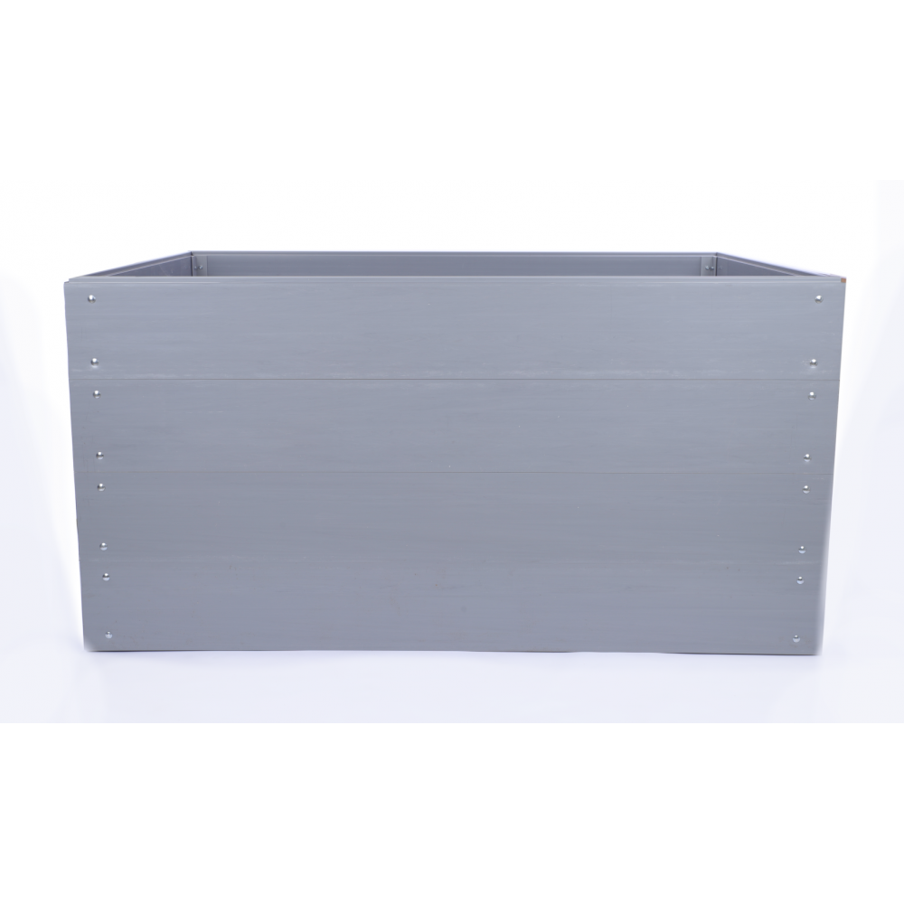 Skrzynia na warzywa plastikowa grządka WYSOKA DONICA 80x140x100 PCV