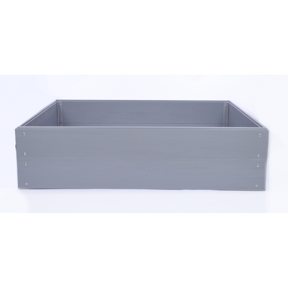 Skrzynia na warzywa plastikowa grządka warzywnik 40x140x120 warzywniak PCV