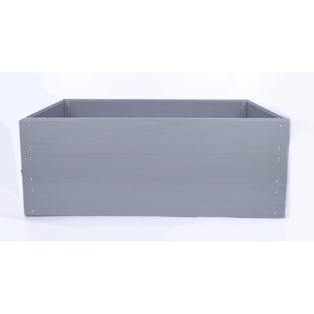 Skrzynia na warzywa skrzynie grządka warzywnik 60x140x120 warzywniak PCV