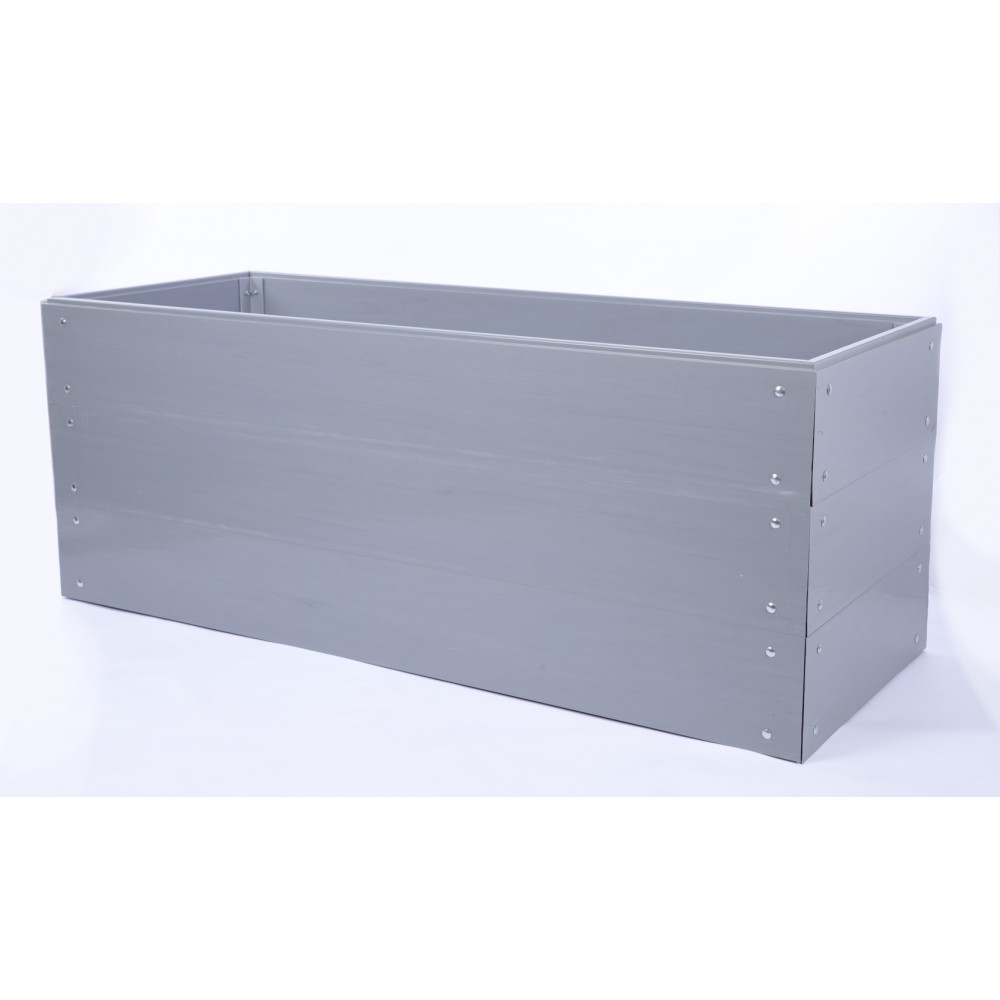 Grządka podwyższona z tworzywa warzywnik 60x160x45 warzywniak PCV