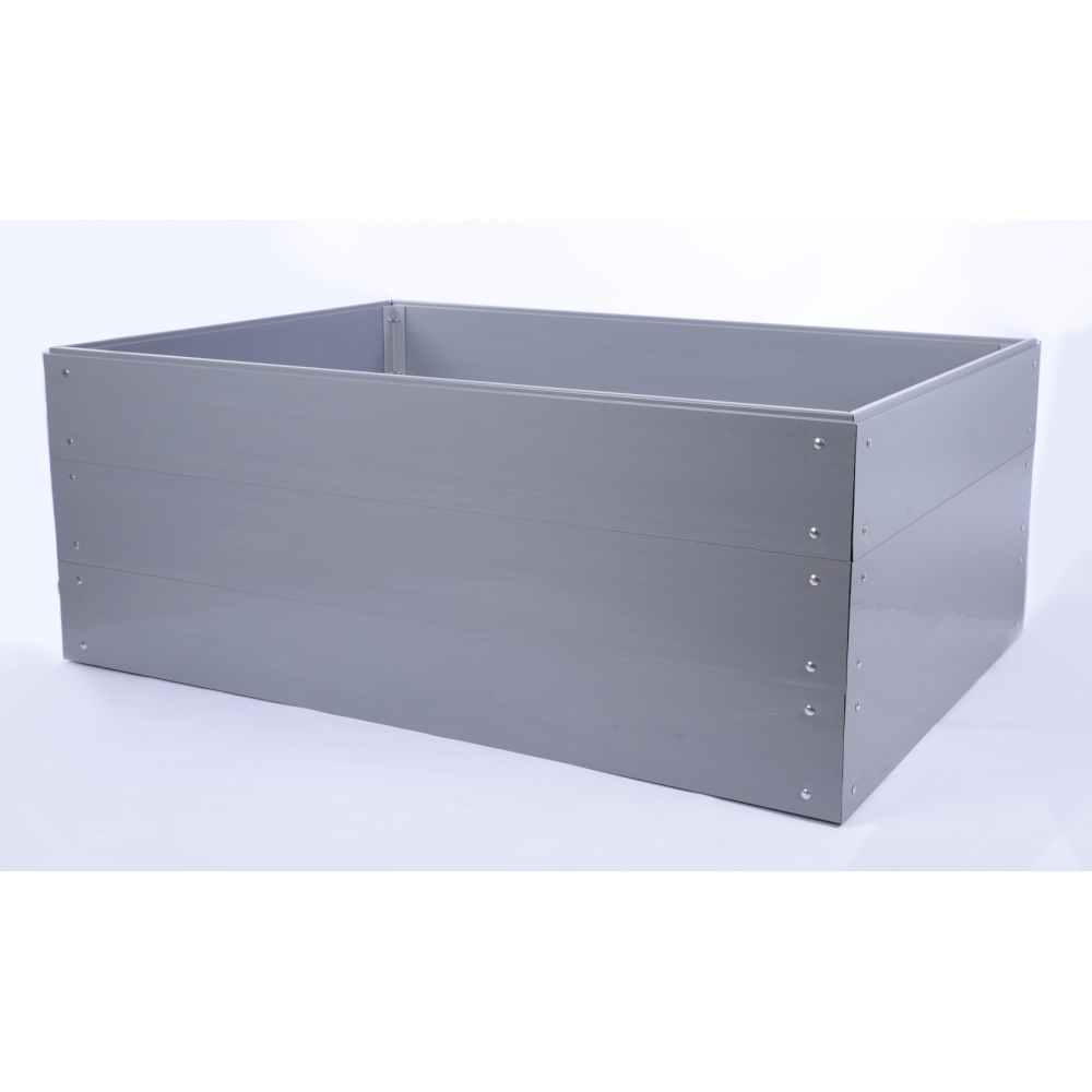 Skrzynia na warzywa plastikowa grządka warzywnik 60x160x100 warzywniak PCV