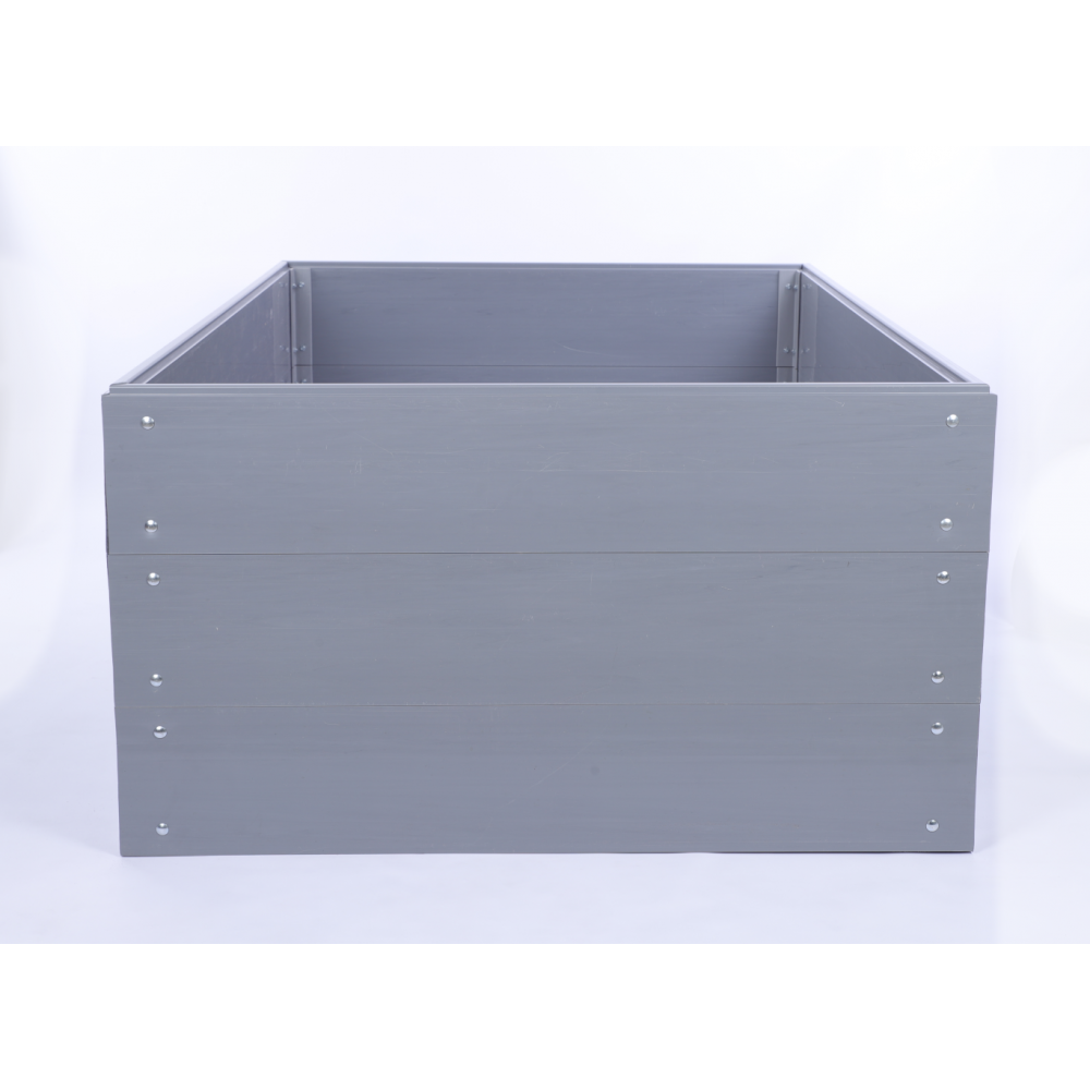 Skrzynia na warzywa plastikowa grządka warzywnik 60x160x100 warzywniak PCV