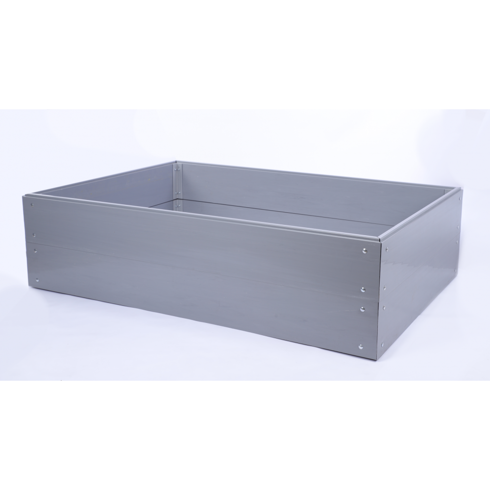 Warzywnik skrzynia na warzywa grządka plastik 40x160x120 warzywniak PCV