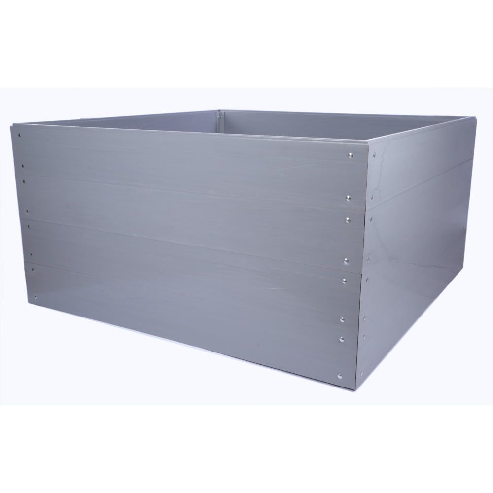 Skrzynia na warzywa plastikowa grządka WYSOKA DONICA 80x160x140 PCV