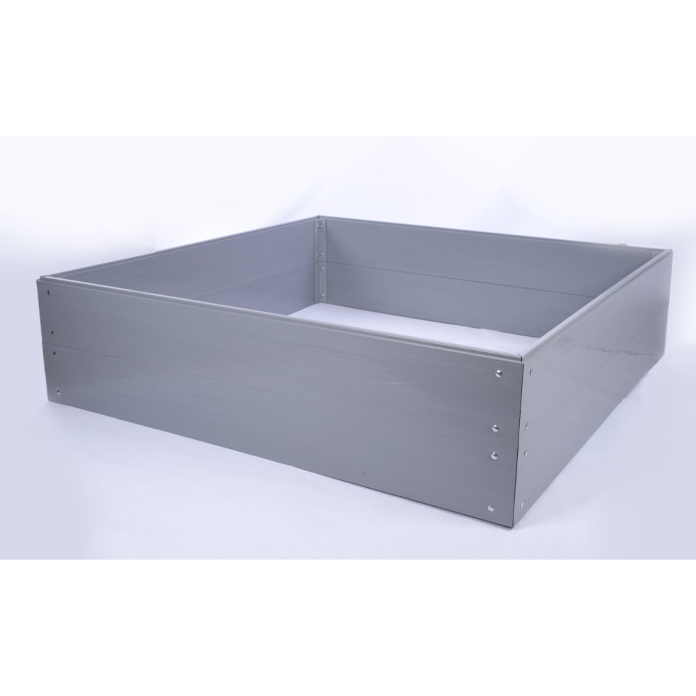 Skrzynia na warzywa plastikowa grządka warzywnik 40x160x160 warzywniak PCV