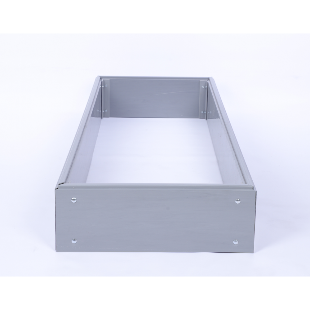 Skrzynia na warzywa plastikowa grządka warzywnik 20x180x45 warzywniak PCV