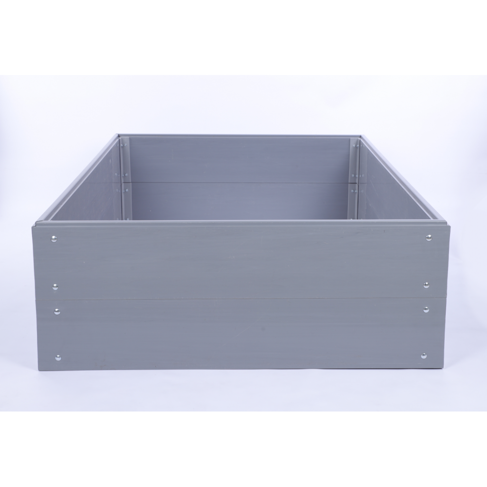 Grządka podwyższona z tworzywa warzywnik 40x180x100 warzywniak PCV