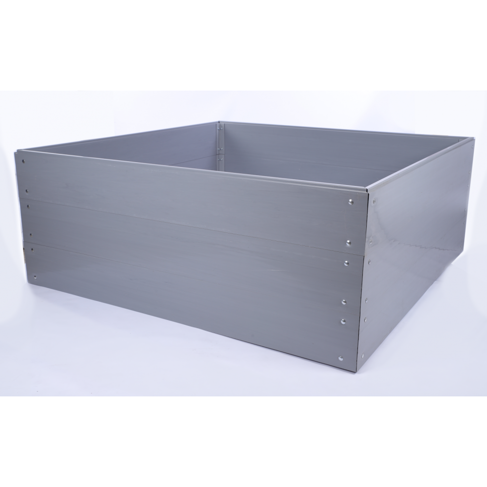 Skrzynia na warzywa plastikowa grządka warzywnik 60x180x140 warzywniak PCV