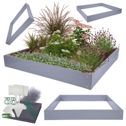 Warzywnik skrzynia na warzywa grządka plastik 20x180x160 warzywniak PCV