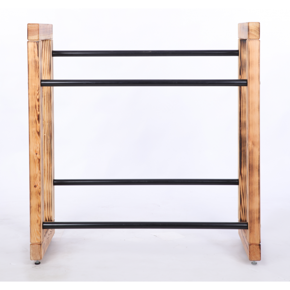 Regał na skrzynki na napoje piwo stojak na transportery METALOWE DRĄŻKI EKO