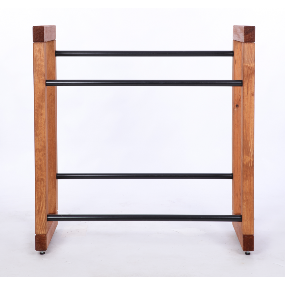 Regał na skrzynki na napoje piwo stojak na transportery METALOWE DRĄŻKI EKO