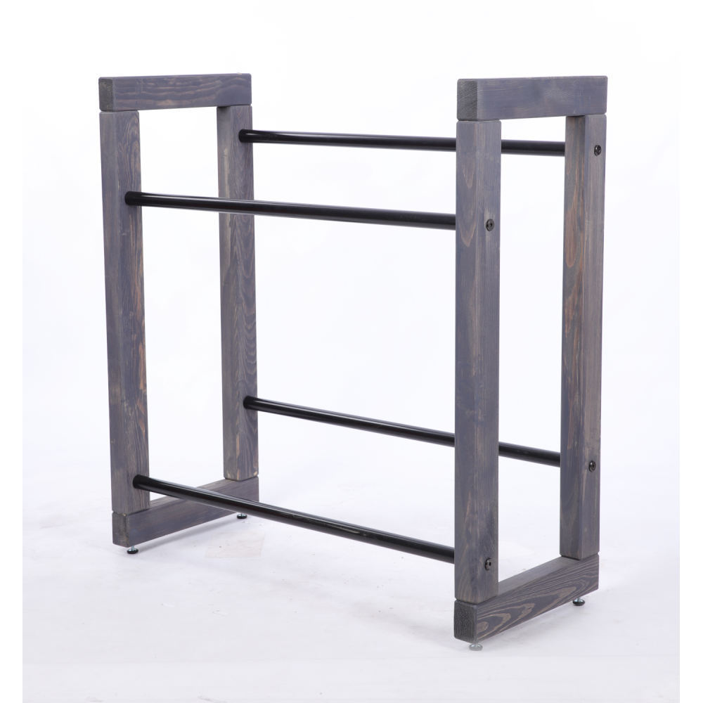 Regał na skrzynki na napoje piwo stojak na transportery METALOWE DRĄŻKI EKO