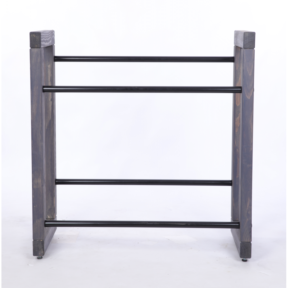 Regał na skrzynki na napoje piwo stojak na transportery METALOWE DRĄŻKI EKO