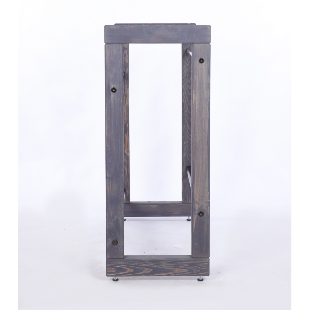 Regał na skrzynki na napoje piwo stojak na transportery METALOWE DRĄŻKI EKO