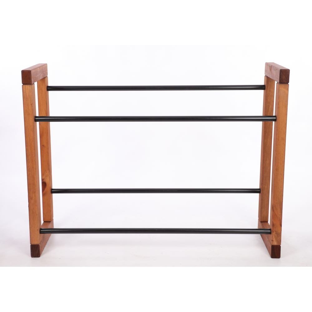 Regał na skrzynki na napoje piwo stojak 85x107cm METALOWE DRĄŻKI EKO