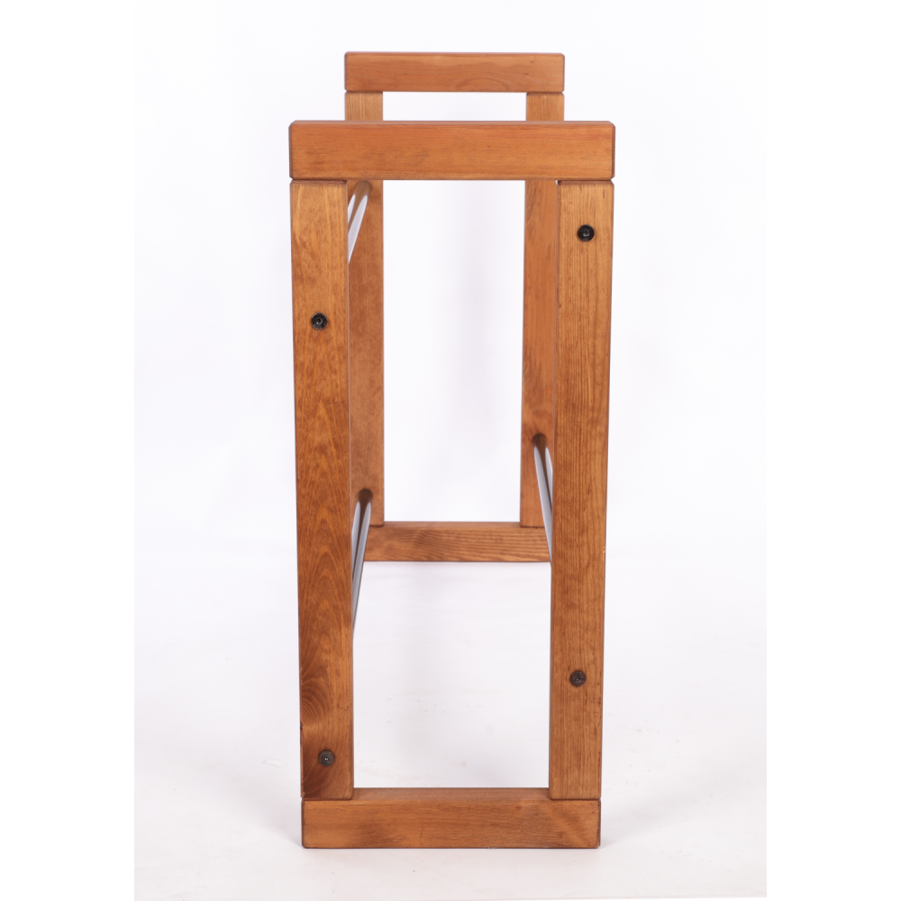 Regał na skrzynki na napoje piwo stojak 85x107cm METALOWE DRĄŻKI EKO