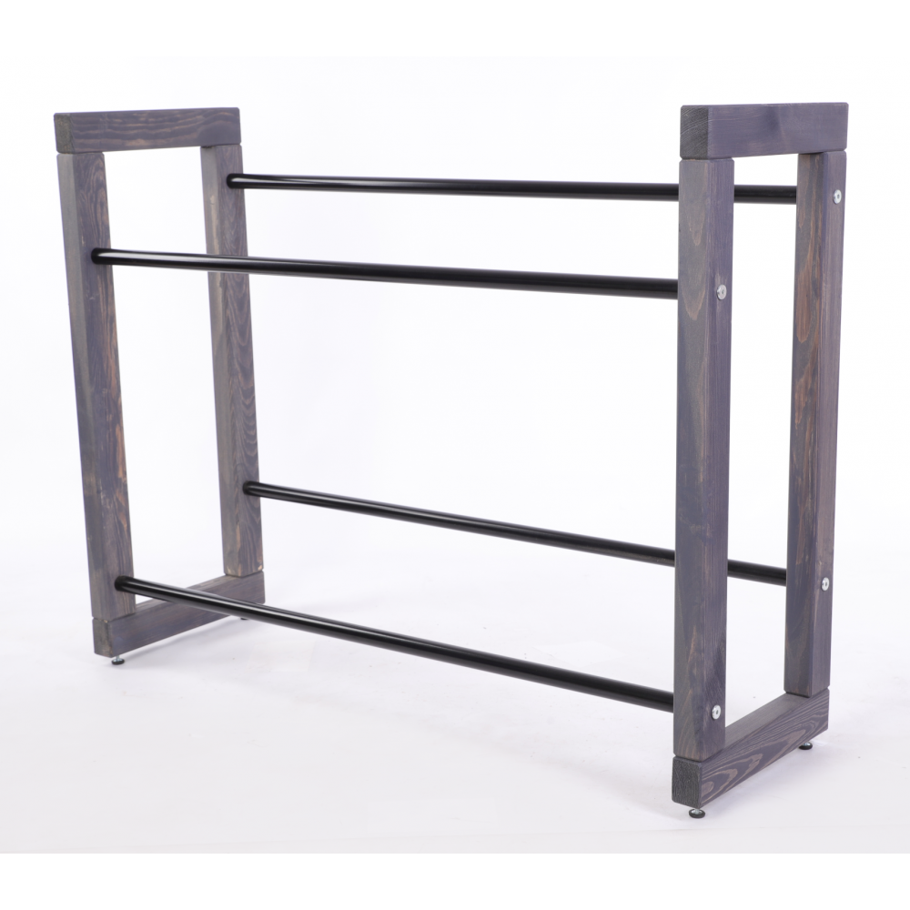 Regał na skrzynki na napoje piwo stojak 85x107cm METALOWE DRĄŻKI EKO