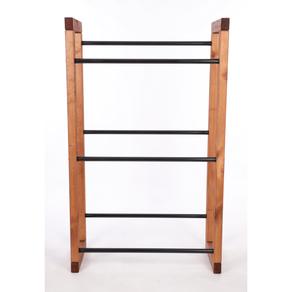 Regał na skrzynki na napoje piwo stojak na transportery METALOWE DRĄŻKI EKO