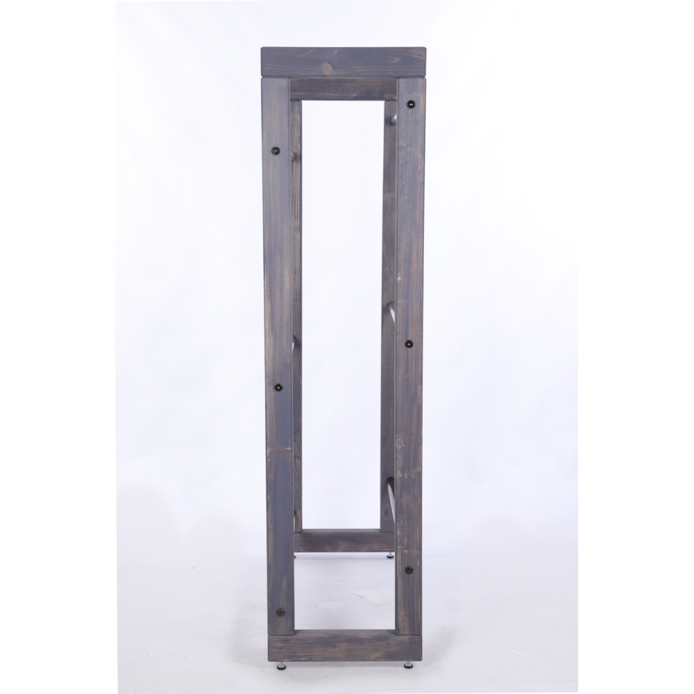 Regał na skrzynki na napoje piwo stojak na transportery METALOWE DRĄŻKI EKO