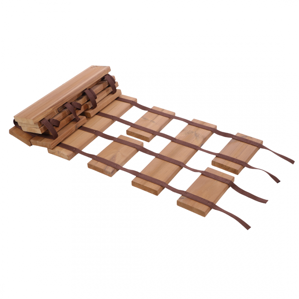 Ścieżka podest ogrodowy TERMOSOSNA panel drewniany 0,5x2m ODPORNA TRWAŁA PREMIUM