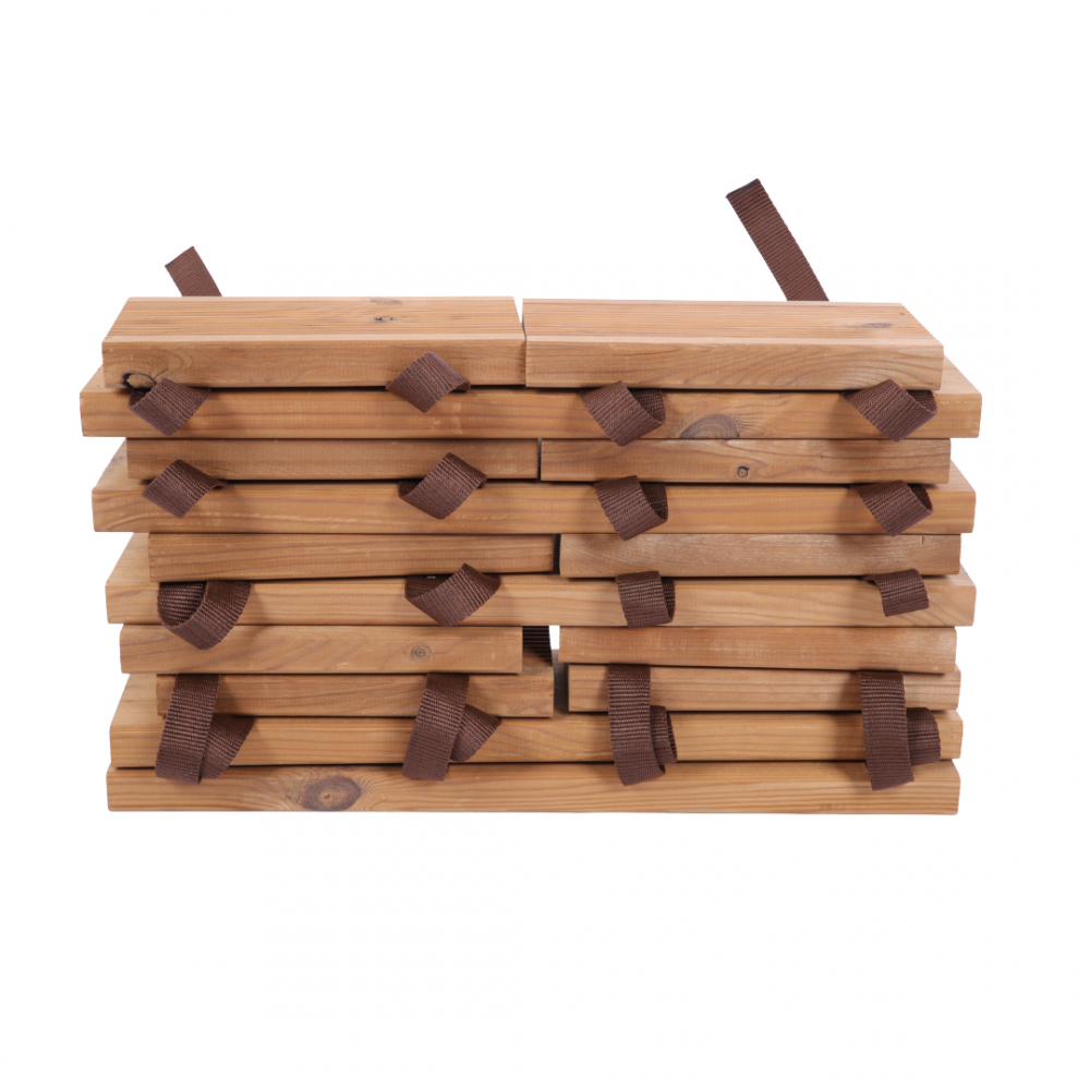 Ścieżka podest ogrodowy TERMOSOSNA panel drewniany 0,5x2m ODPORNA TRWAŁA PREMIUM