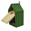Budka lęgowa dla ptaków sikorek kosa WLOT A 2,8 cm ZMONTOWANA lamele impregnat