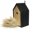 Budka lęgowa dla ptaków sikorek kosa WLOT A 2,8 cm ZMONTOWANA sianko IMPREGNAT