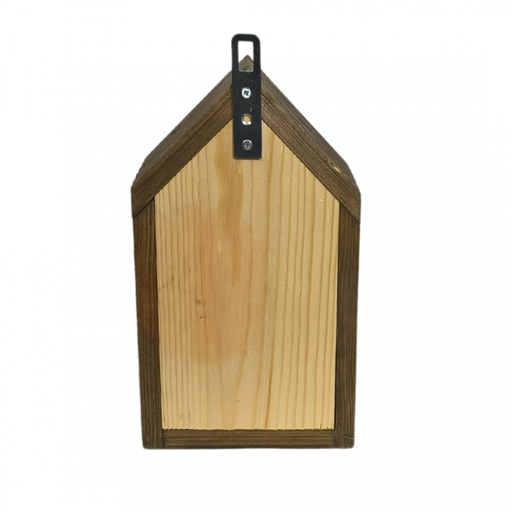 Budka lęgowa dla ptaków sikorek kosa WLOT A 2,8 cm GOTOWA sianko IMPREGNAT