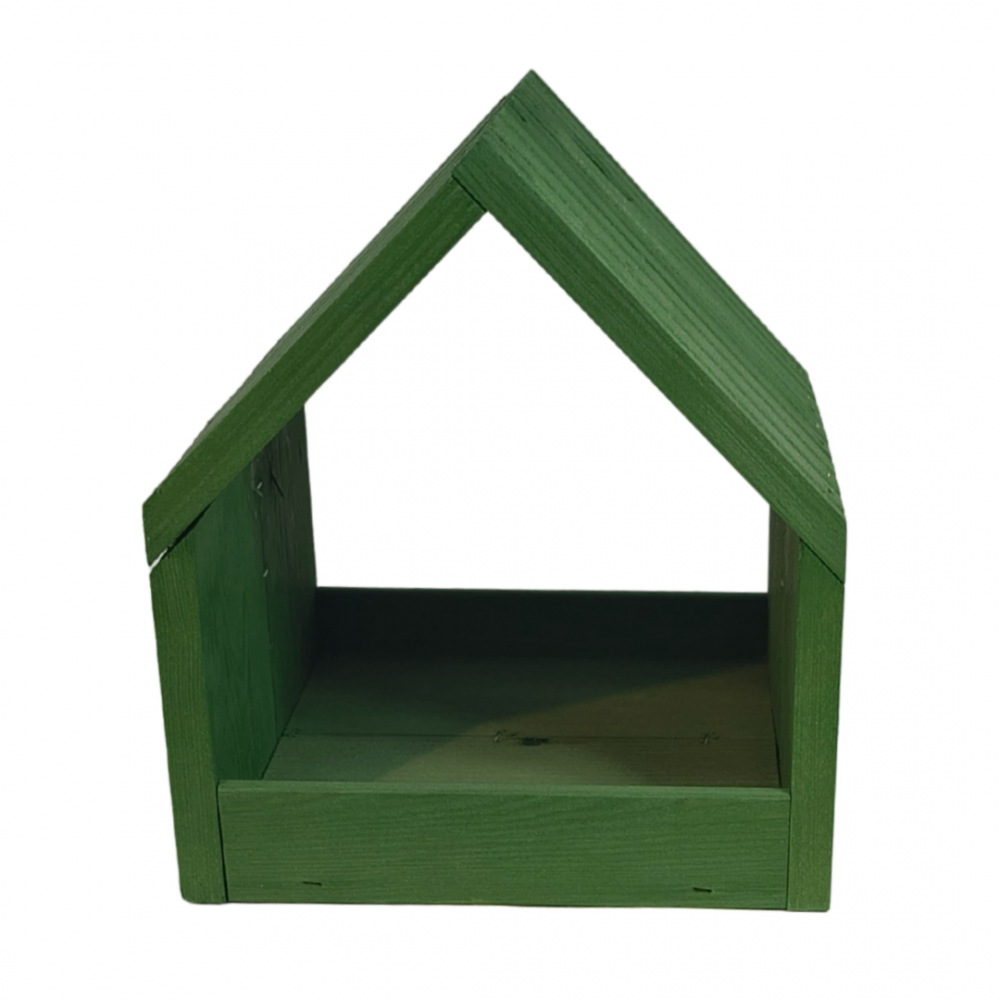 Karmnik dla ptaków impregnowany EKO drewniany 117x24x22 cm domek ogrodowy