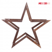Gwiazda świąteczna 3D łatwe składanie ModoStar 114 cm drewniana IMPREGNAT