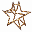 Gwiazda świąteczna 3D łatwe składanie ModoStar 114 cm drewniana IMPREGNAT