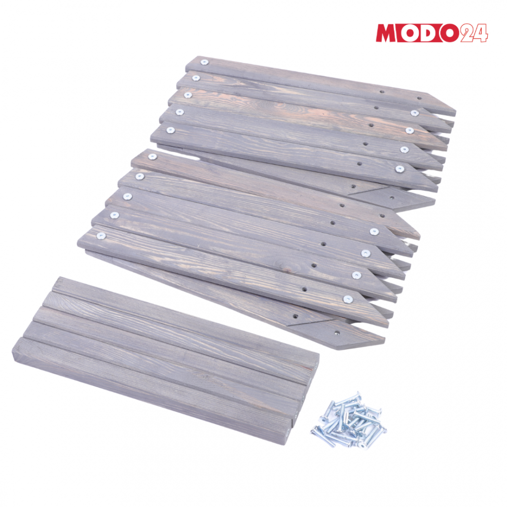 Gwiazda świąteczna 3D ulepszona z koziołków ModoStar 114cm drewno IMPREGNAT