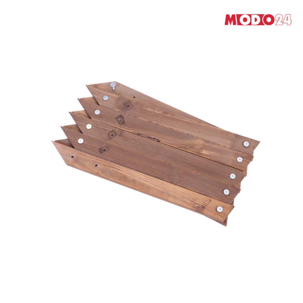 Gwiazda zawieszana świąteczna kompaktowa ModoStar 114cm drewno IMPREGNAT