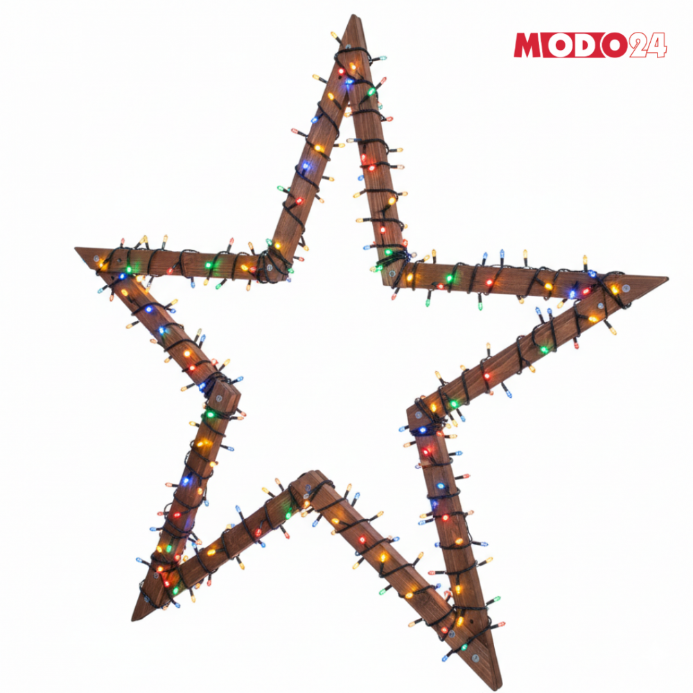 Gwiazda zawieszana świąteczna łatwe składanie ModoStar 139cm IMPREGNAT eko