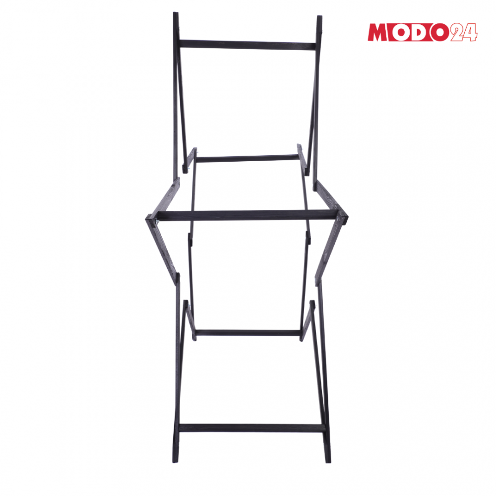 Gwiazda świąteczna 3D składana łatwy montaż ModoStar 189cm drewniana CZARNA