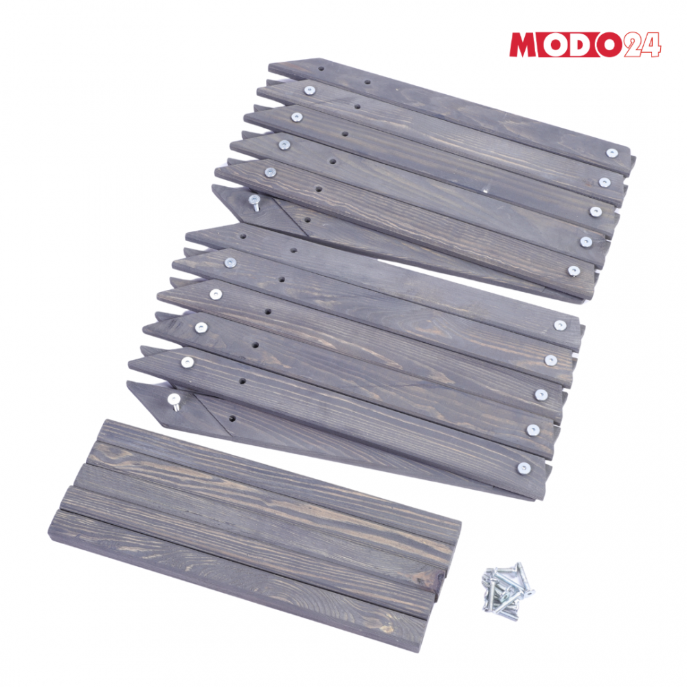 Gwiazda świąteczna 3D ulepszona z koziołków ModoStar 189cm drewno IMPREGNAT