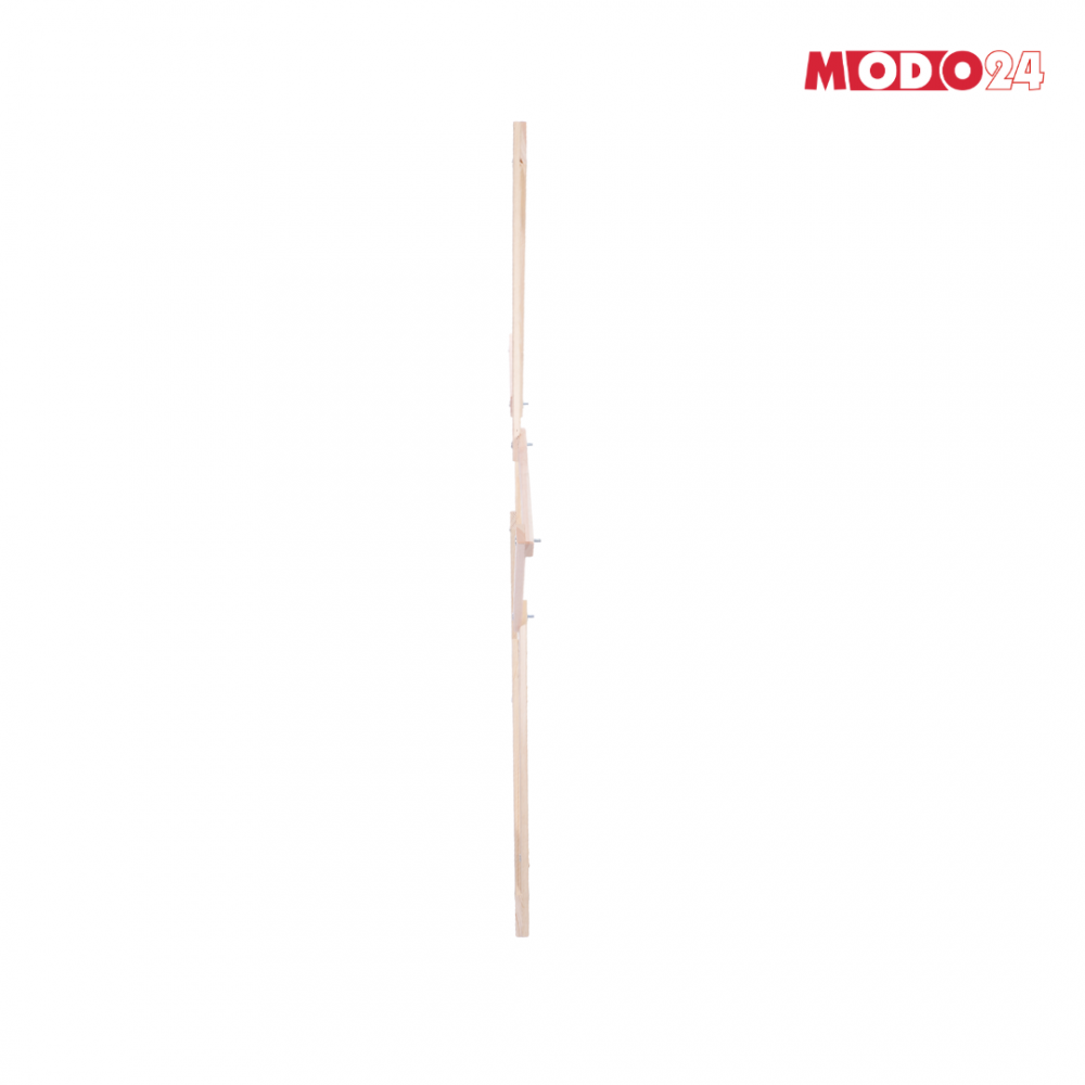 Gwiazda zawieszana świąteczna kompaktowa ModoStar 189cm naturalna drewniana