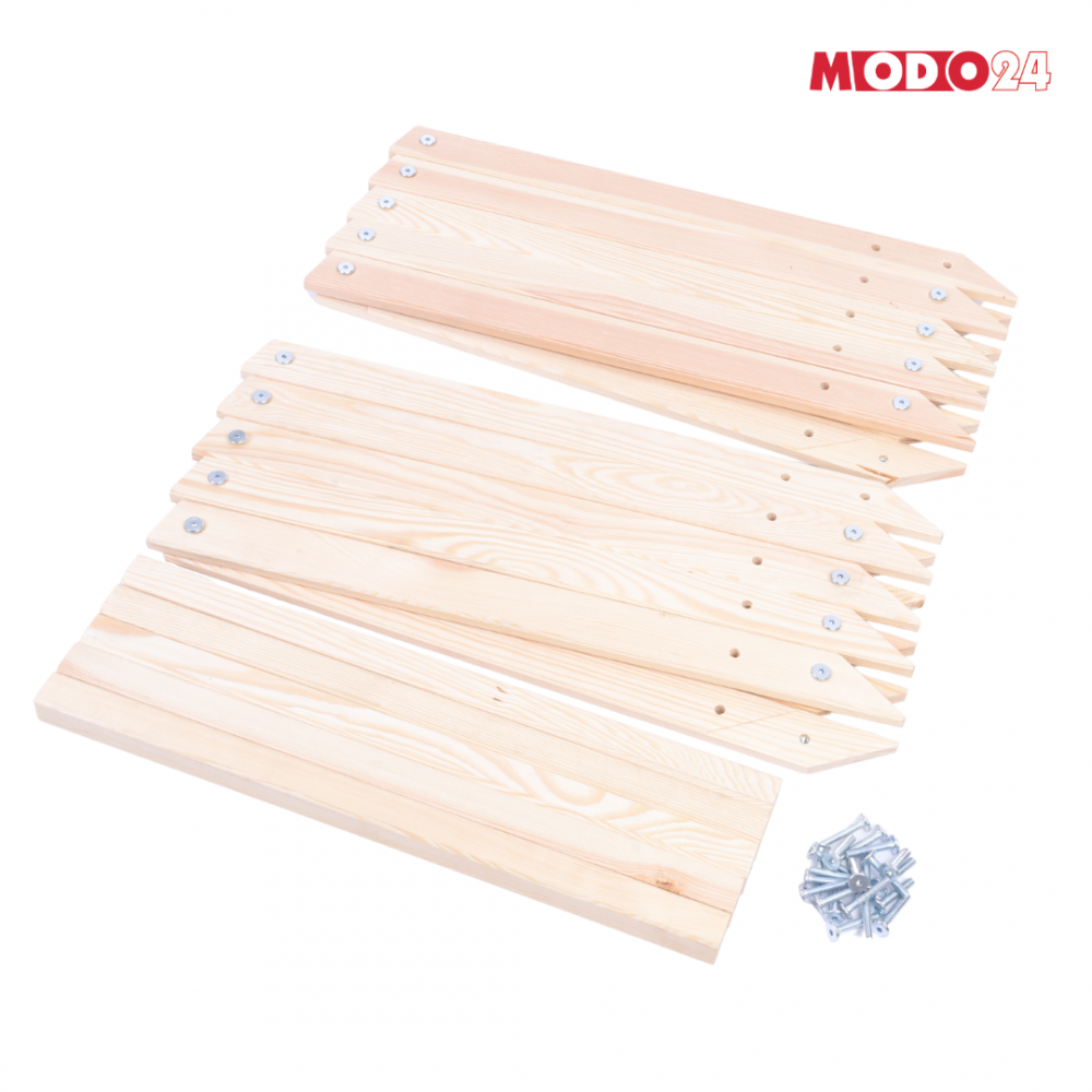 Gwiazda Bożonarodzeniowa 3D szybki demontaż ModoStar 139cm drewno IMPREGNAT