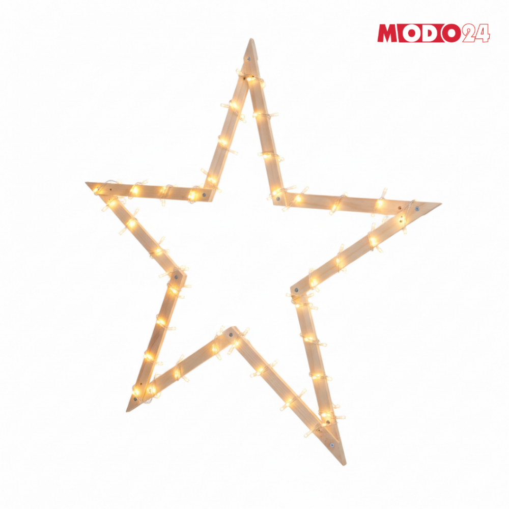 Gwiazda zawieszana świąteczna łatwy demontaż ModoStar 139cm IMPREGNAT eko