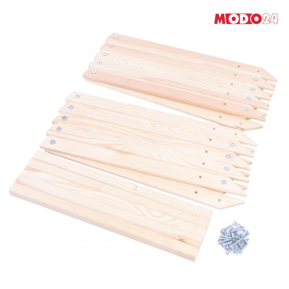 Gwiazda bożonarodzeniowa 3D szybki demontaż ModoStar 189cm drewno IMPREGNAT