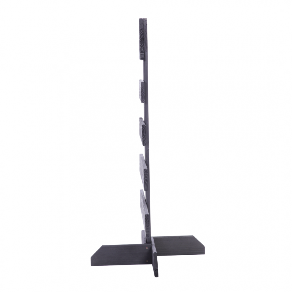 Choinka drewniana stojąca 80x37cm IMPREGNAT eko ozdoba świąteczna