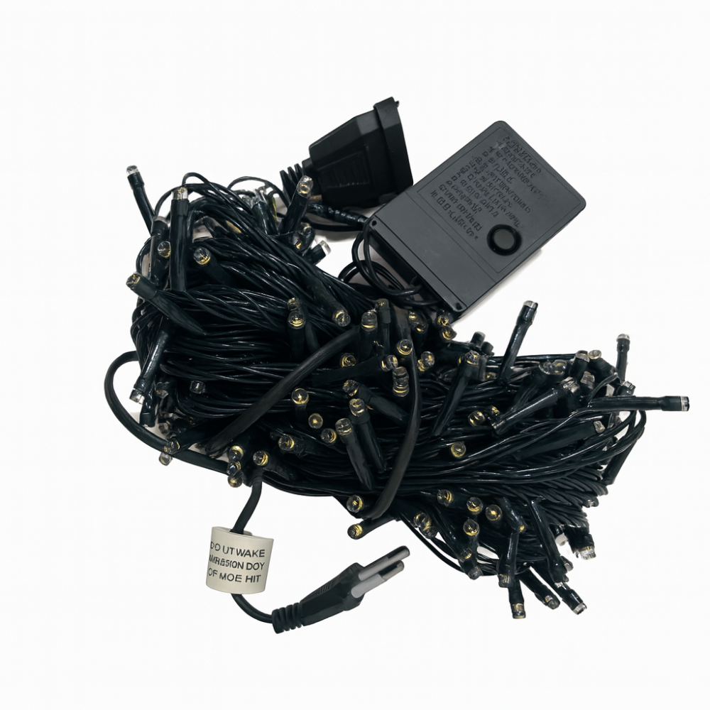 Lampki choinkowe 200 LED biały ciepły zewnętrzne wewnętrzne