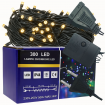 Lampki choinkowe 300 LED biały ciepły zewnętrzne wewnętrzne